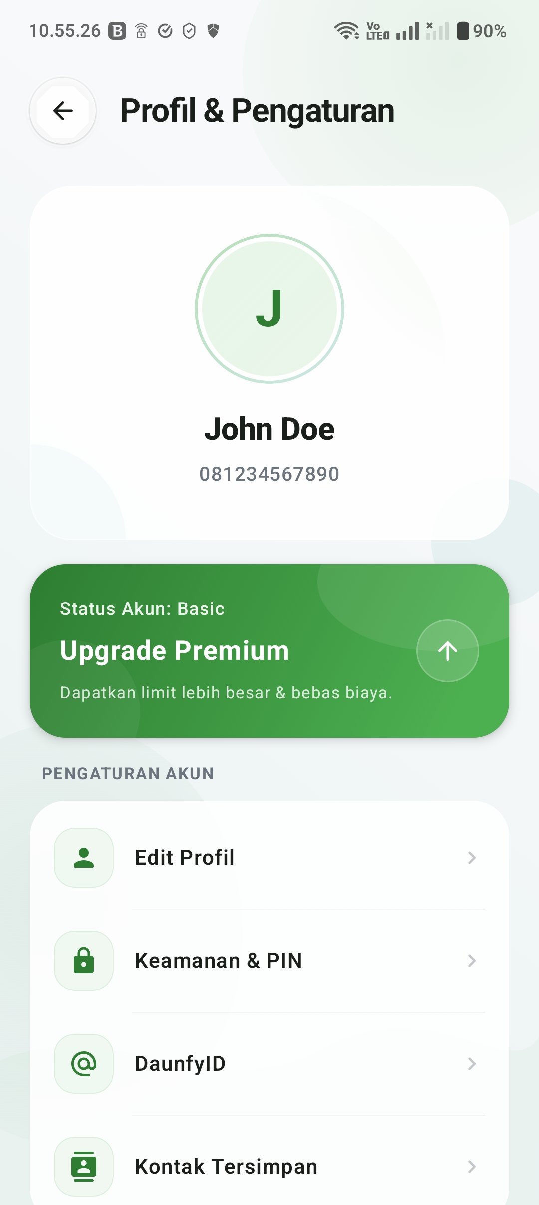 Daunfy App Screenshot 6